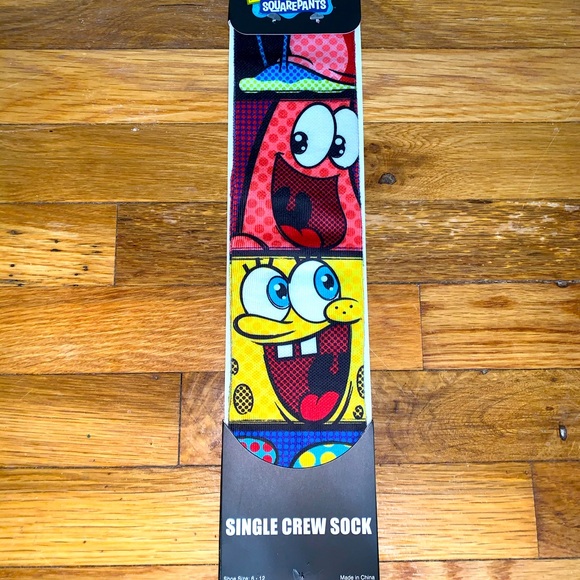 Single crew socks Nickelodeon Spongebob Tommy - Picture 3 of 3